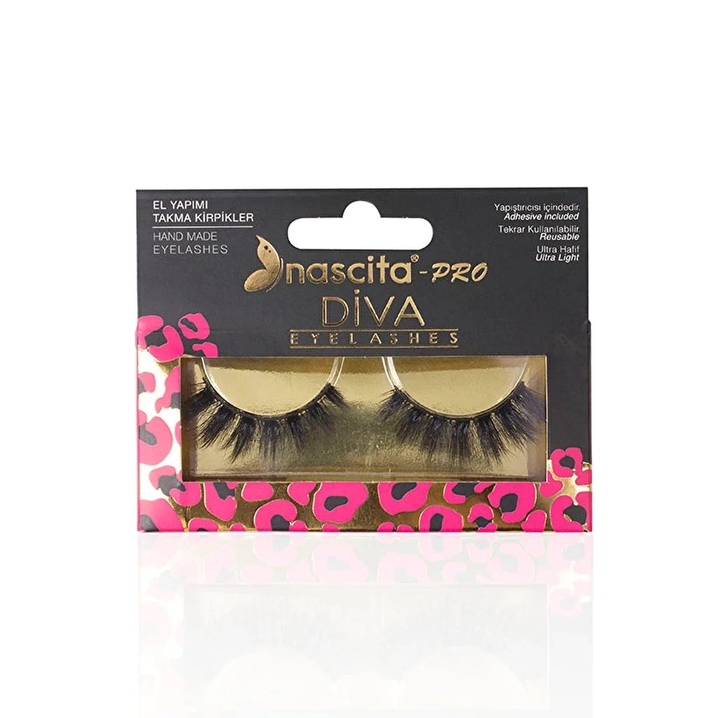 Накладные ресницы Nascita Diva 3D S118 - Смоки Лук