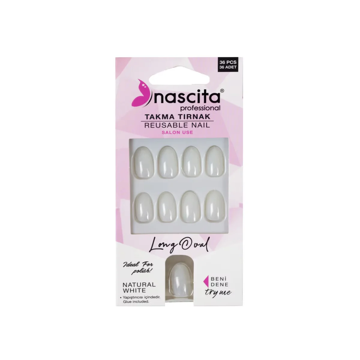 Накладные ногти Nascita 36 миндаль 139