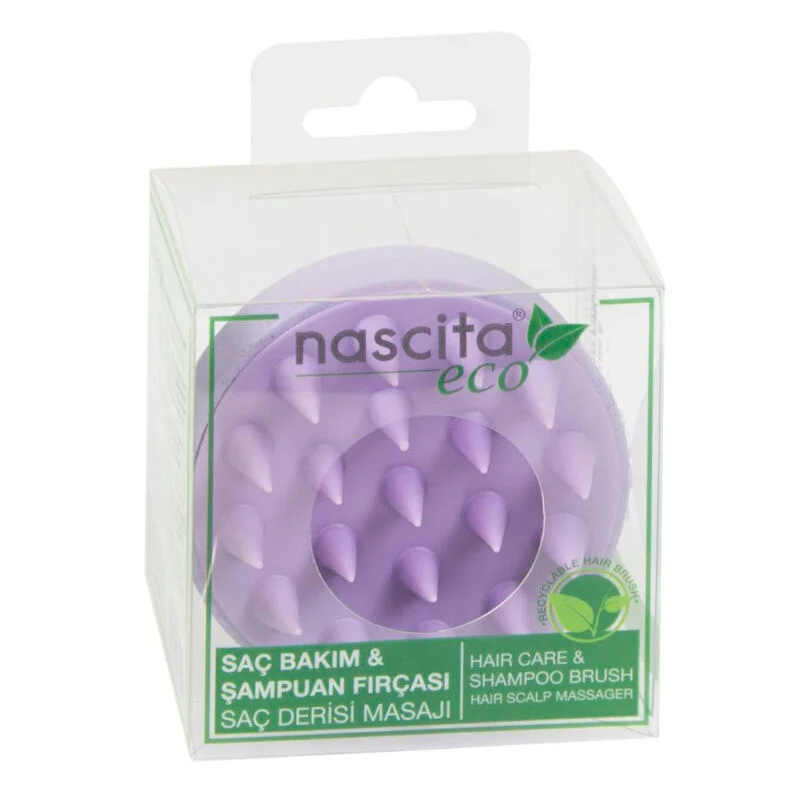Nascita فرشاة العناية بالشعر والشامبو ناسيتا