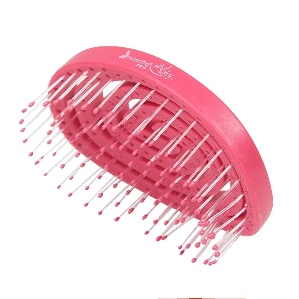 Nascita Pro 3 D Oval Hair Brush Pink- 31