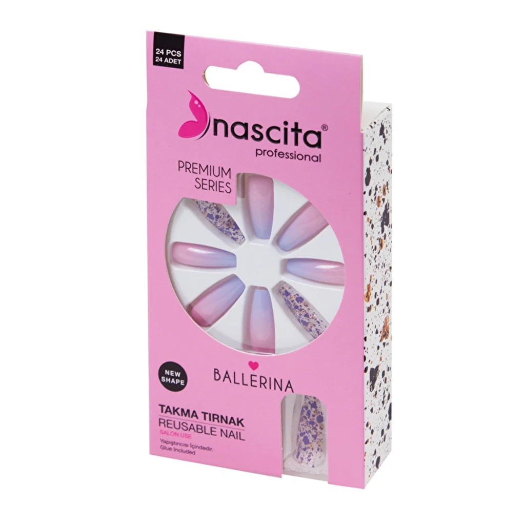 Nascita Ballerina 24 pcs False Nails