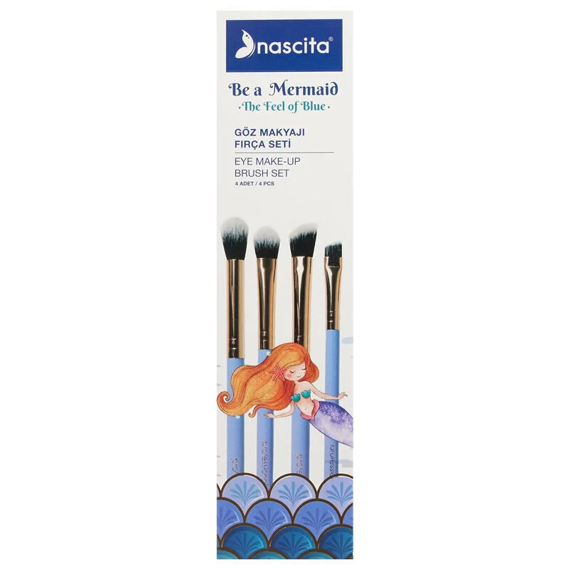 Nascita Be A Mermaid Eye Makeup Brush Set Blue 87