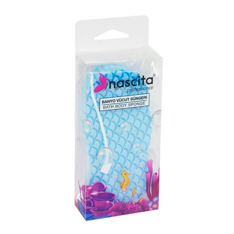 Nascita Silicone Bath Body Sponge - 10
