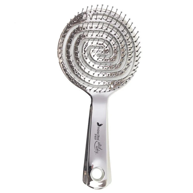 Nascita 3 D Flexi Control Opening Scanning Brush Silver