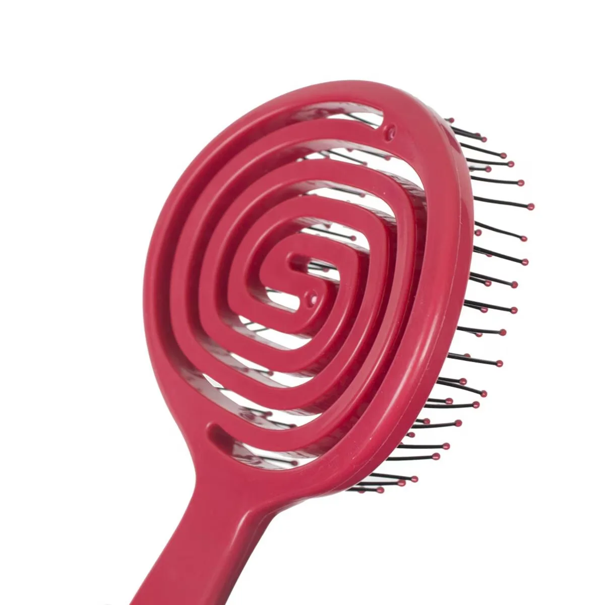 Nascita Pro Opening Comb Hair Brush Dark Pink