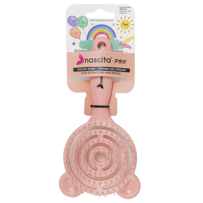 Nascita 3D Pink Kinderhaarbürste