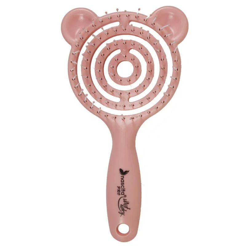 Nascita 3 D Children's Hairbrush Pink