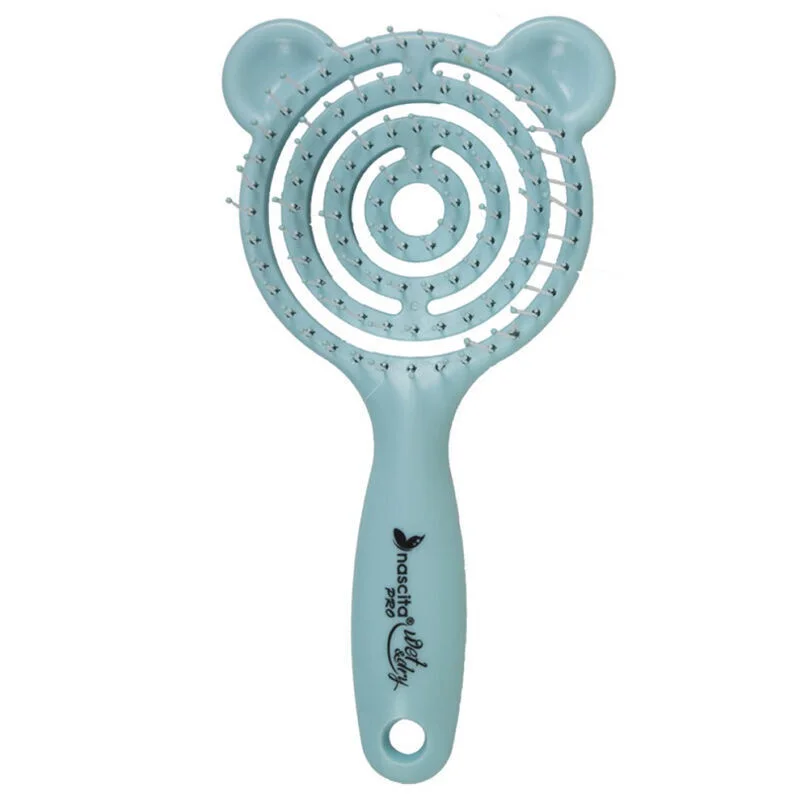 Nascita 3 D Children's Hair Brush Turquoise