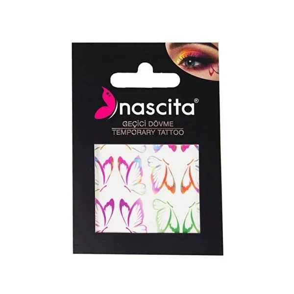 Nascita Temporary Tattoo Butterfly 01 1 pcs