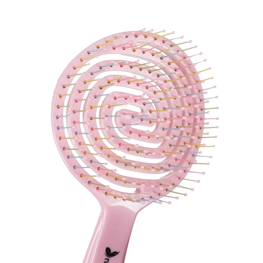 Nascita Pro 3 D Flexi Control Opening Comb Hair Brush Pink
