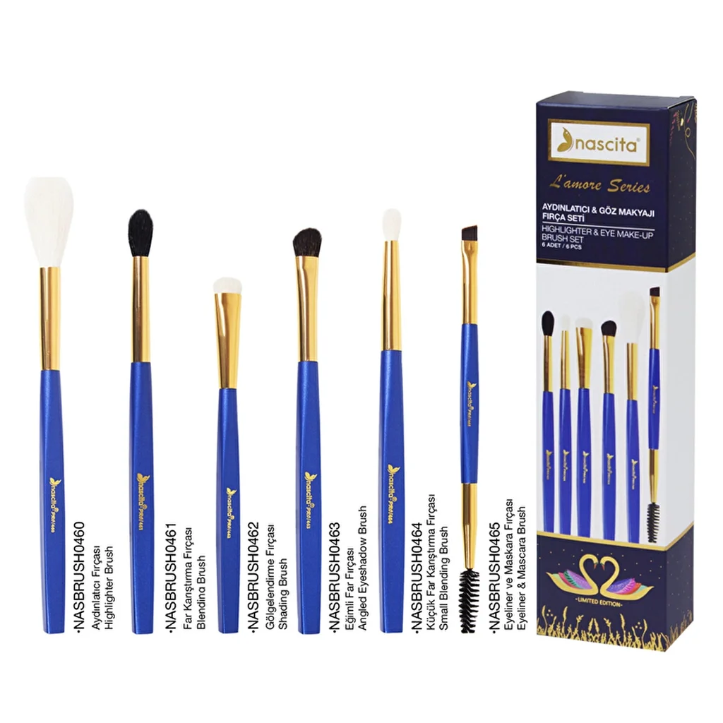 Nascita Lamore 6-pcs Makeup Brush Set