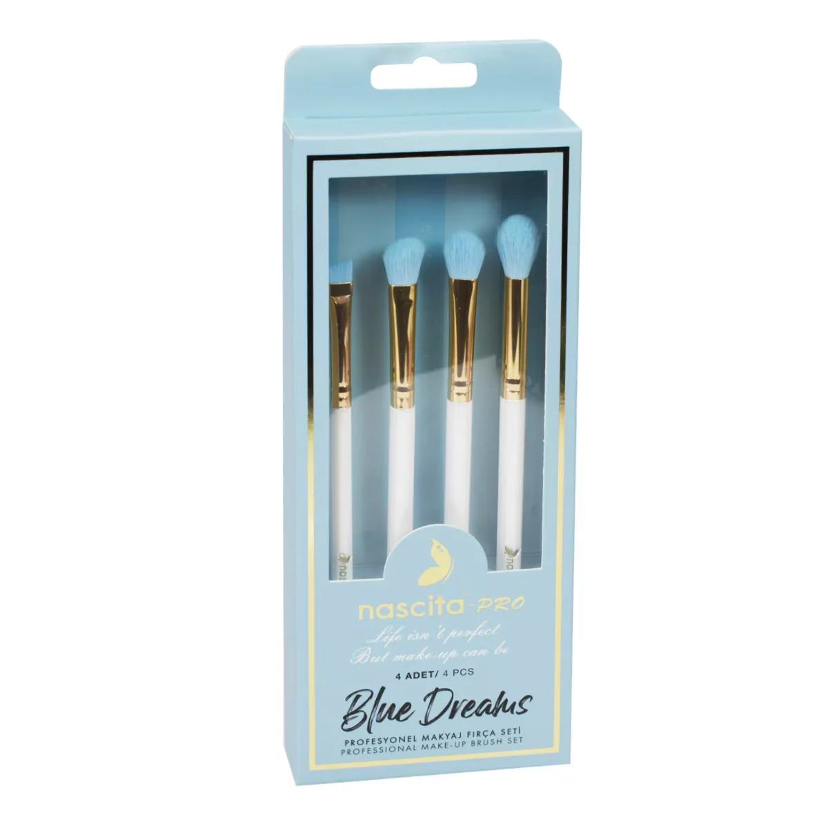 Nascita Blue Dreams Eye Brush Set Of 4