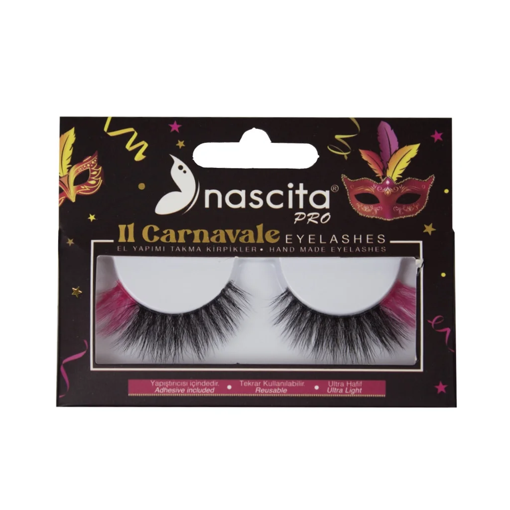 Nascita Carnavale Coloured False Eyelashes 128