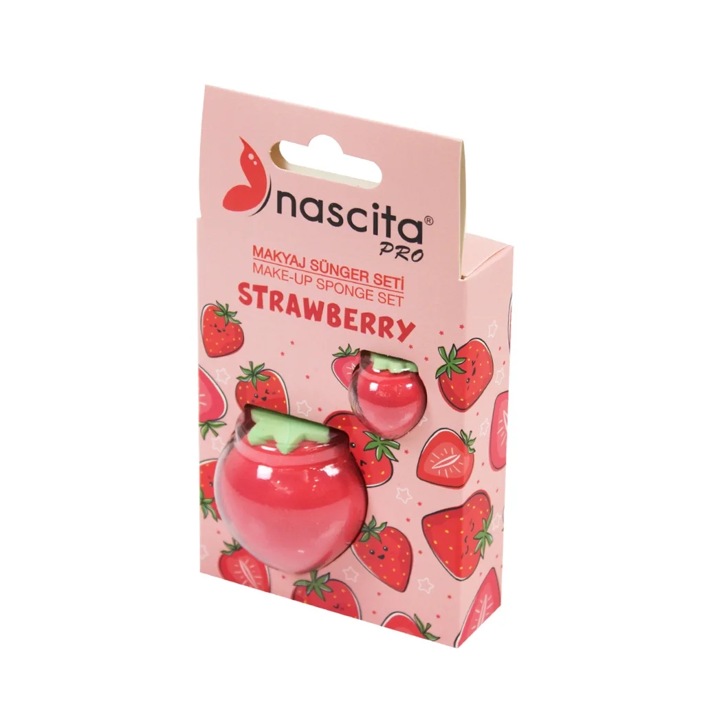 Губка для макияжа Nascita клубника - 107