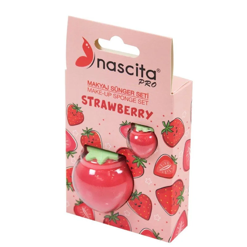 Губка для макияжа Nascita клубника - 107