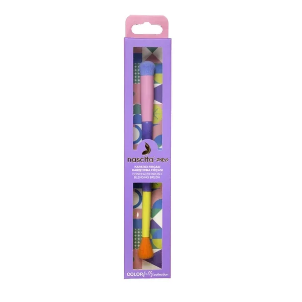 Nascita Colorfully Double-sided Makeup Brush