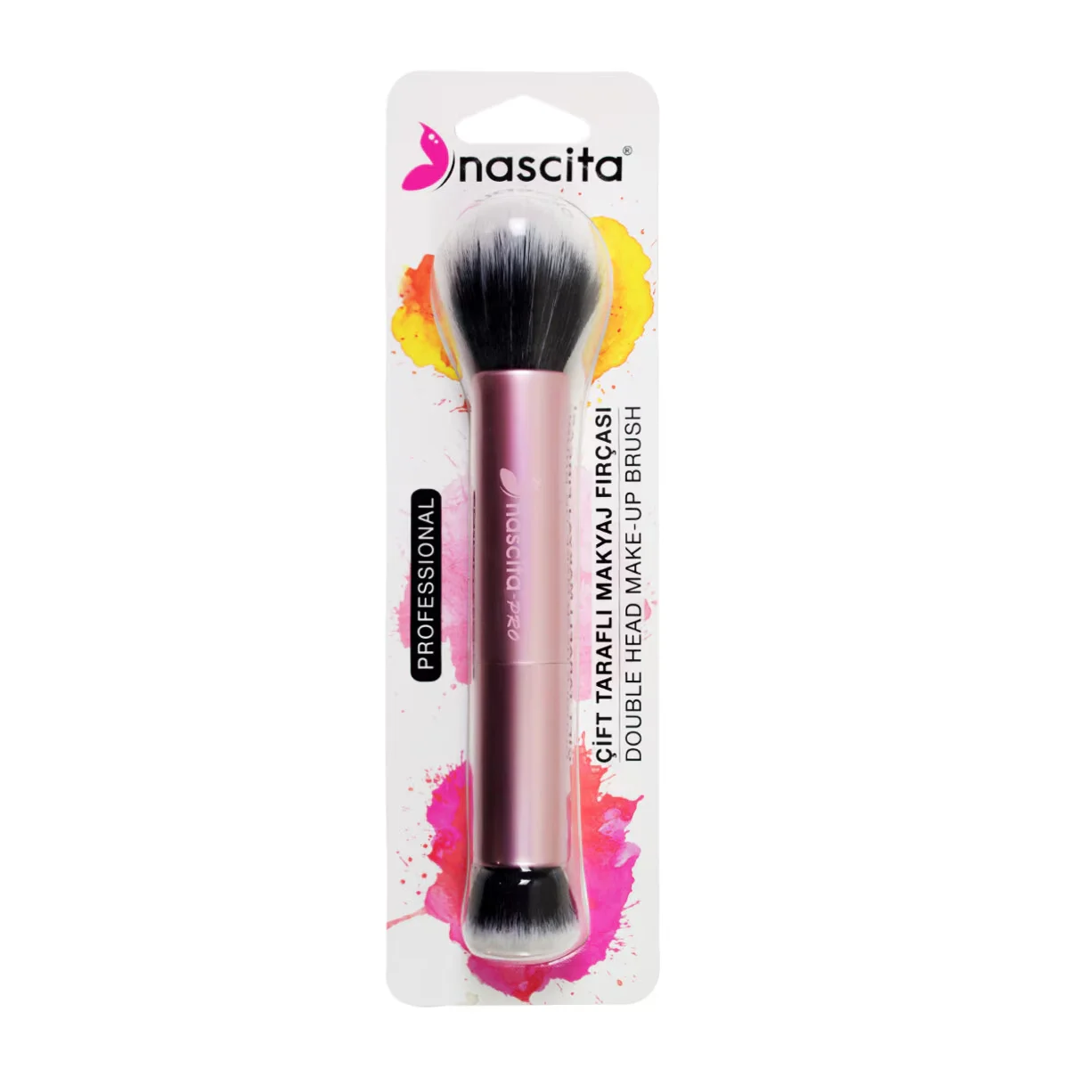 Двусторонняя кисть для макияжа Nascita