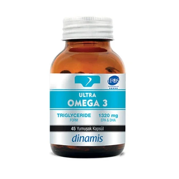 Dinamis Ultra Omega 3 Supplement - 45 Soft Capsules