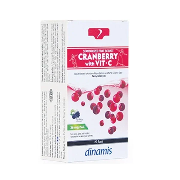 Dinamis Cranberry With Vit-c Supplementary Food 20 sachets