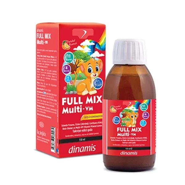 Food Supplement Containing Dinamis Full Mix Multi-vm 150 ml