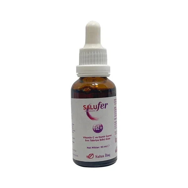 Salus Pharmaceuticals Salufer Vitamin C And Iron 30 ml