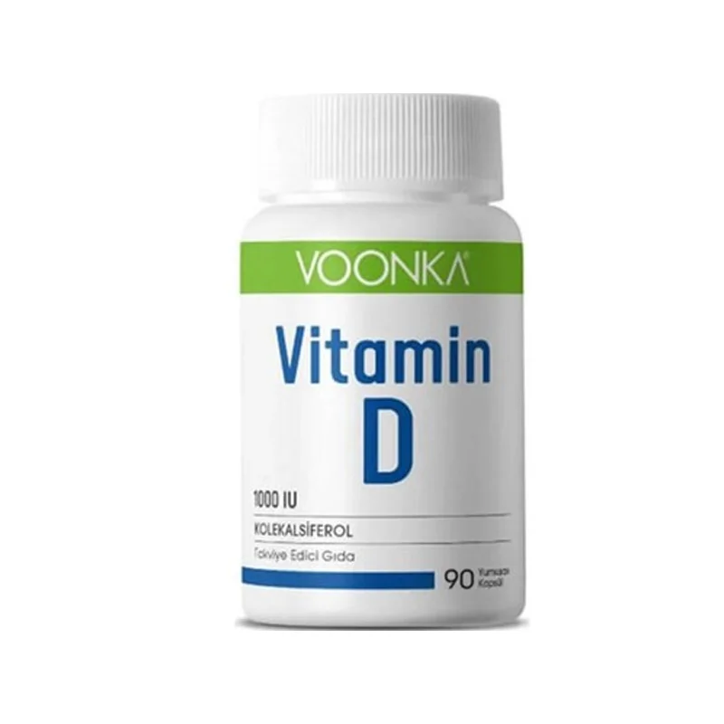 Voonka Vitamin D 102 Kapseln - Stärkung des Immunsystems &amp; Wohlbefindens