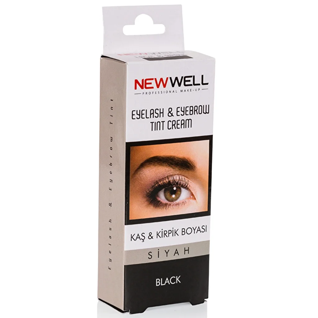 New Well Eyebrow Eyelash Dye Black