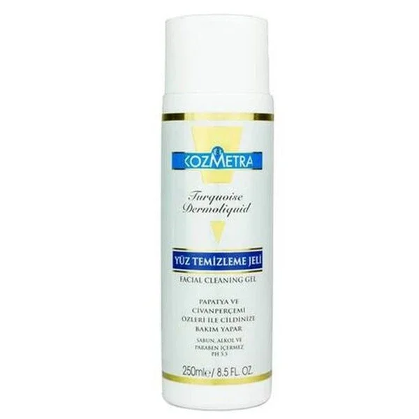 Kozmetra Turquoise Dermoliquid Face Wash Gel 250 ml