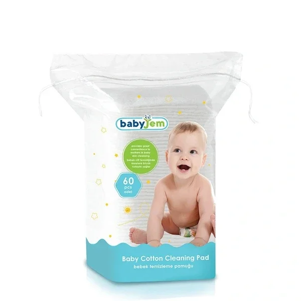 Babyjem 100% Cotton Baby Cleansing Wipes for Newborns