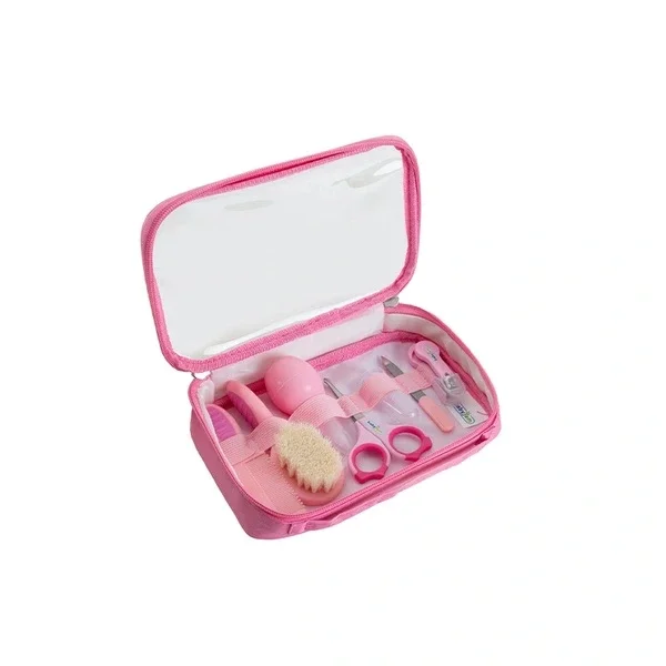 Babyjem 7-Piece Pink Care Set for Newborns & Infants