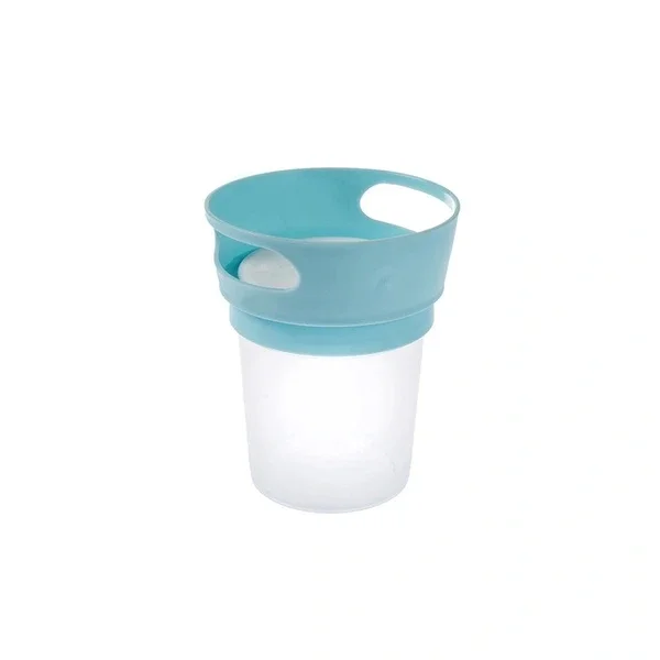Babyjem Spill-Proof Snack Bowl - Blue Elixir for Kids