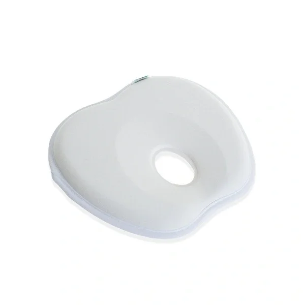 Babyjem Flat Head Pillow - Ecru for Infant Head Support