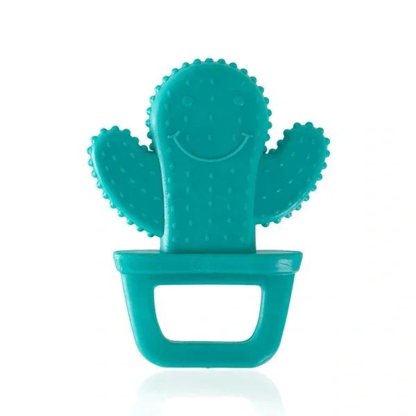 Babyjem Cactus Teether - Soft, Safe & BPA-Free for Infants