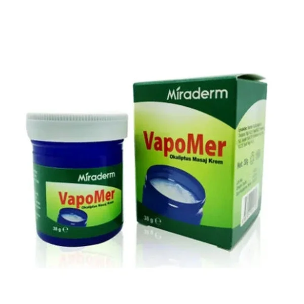 Miraderm Vapomer Eucalyptus Massage Cream 38 g