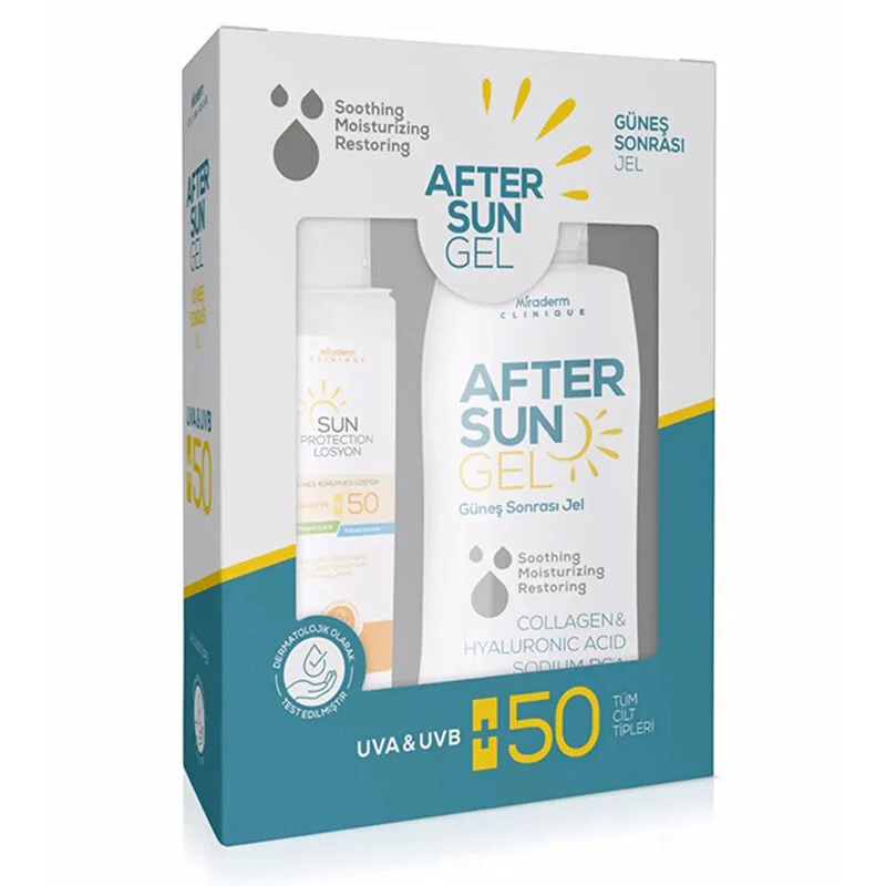 Miraderm After Sun Gel Spf50 after Sun Gel 200 ml