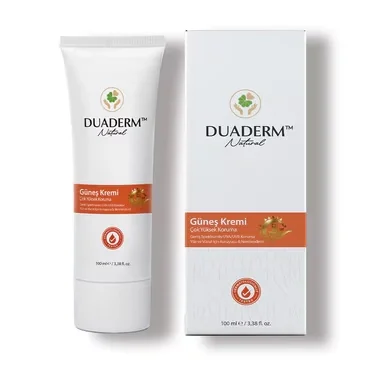 Duaderm Natural Sun Cream Spf50 100 ml
