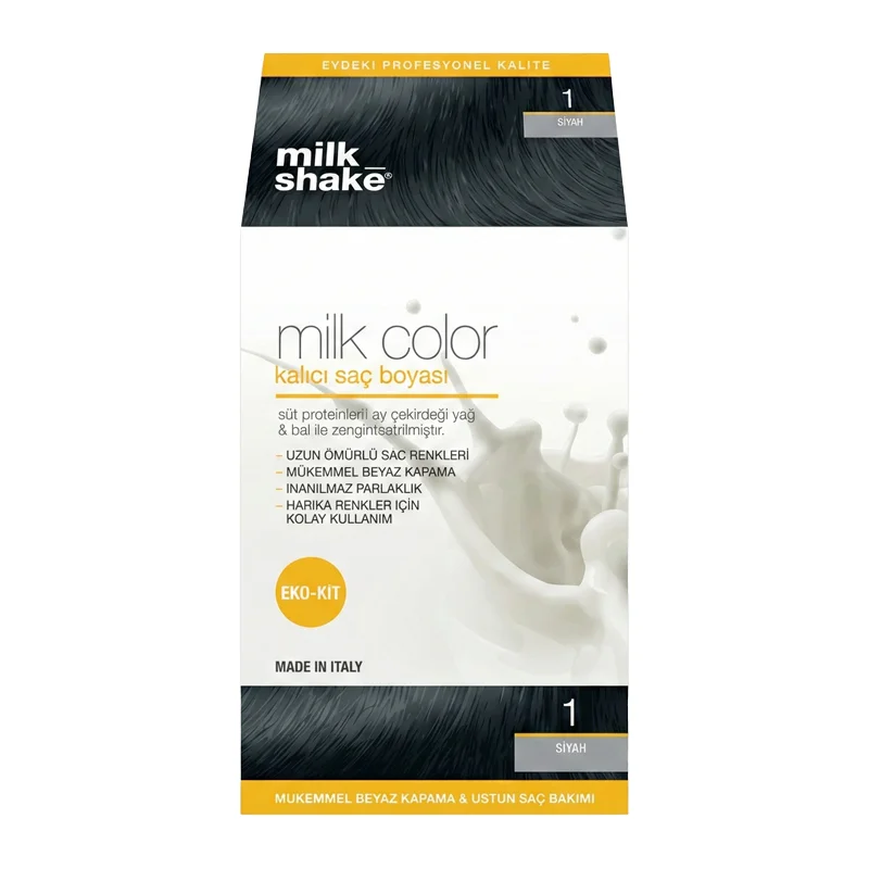 Краска для волос Milk Shake Milk Color стойкая черная - 1 от Milk Shake