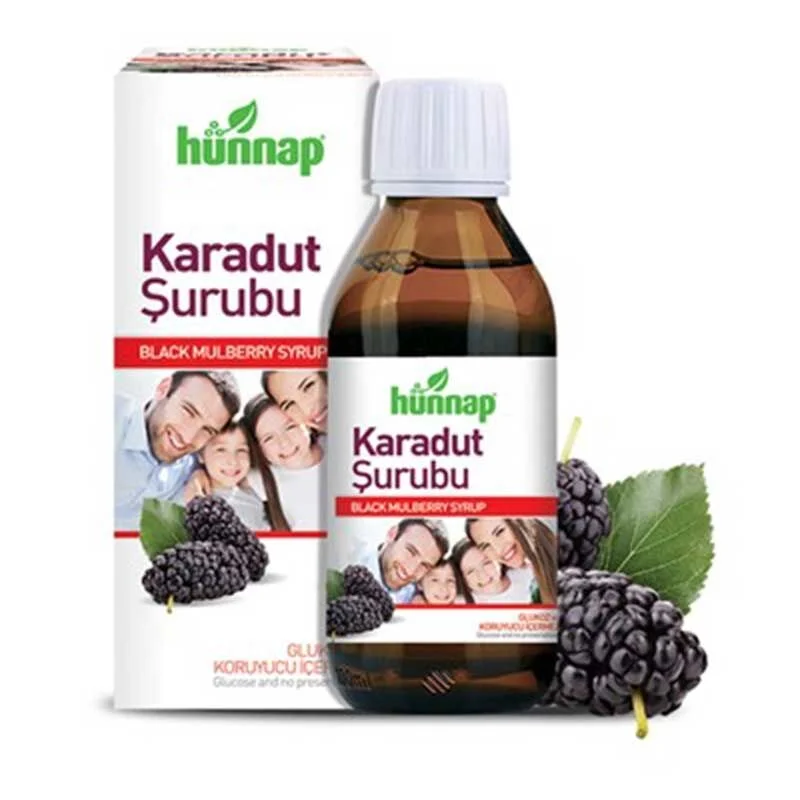 Hünnap Schwarze Maulbeersirup 50ml
