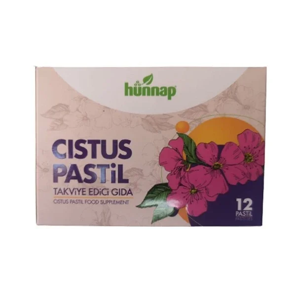 Hünnap Jujube Cistus Pastille Supplementary Food 12 pcs