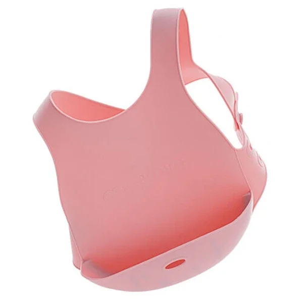 Oioi Silicone Baby Bib 6 months+ Pink