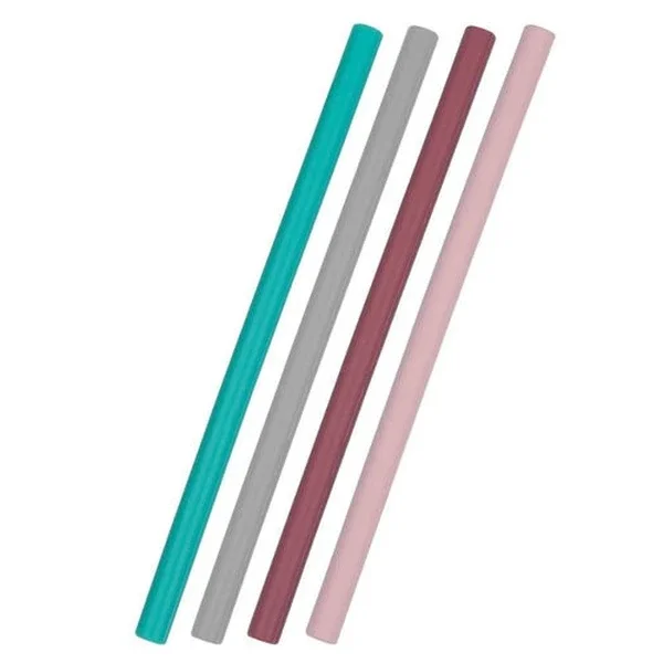 Oioi Reusable Silicone Straws 6 months+ 4 pcs