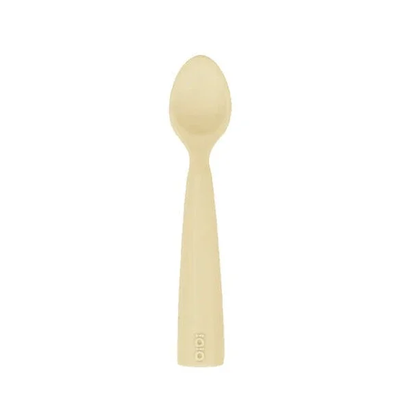 Oioi Silicone Nam Nam Baby Feeding Spoon 6 months + Mellow Yellow