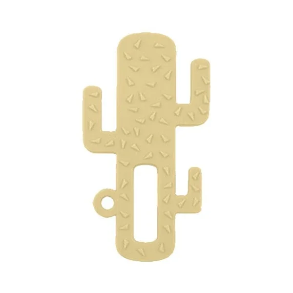 Oioi Cactus Silicone Teether 3 months+ Yellow