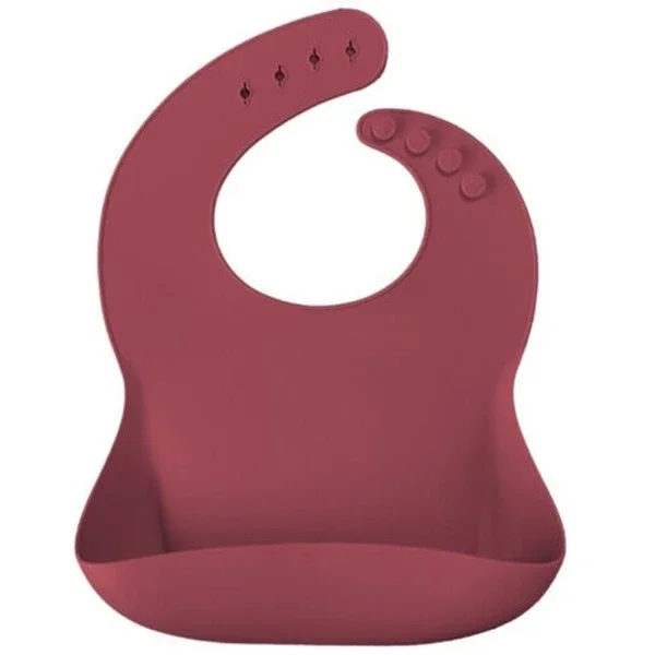 Oioi Basics Apron 6 months+ Claret Red