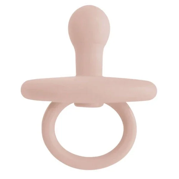 Oioi Orthodontic Silicone Pacifier 0 months+ Pinky Pink