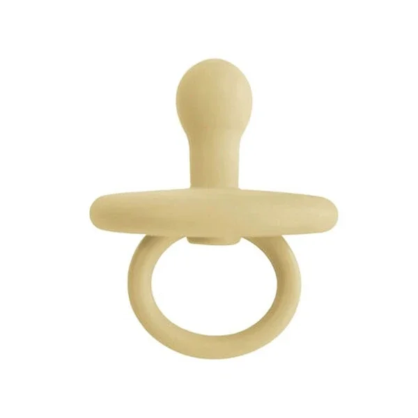 Oioi Orthodontic Silicone Pacifier 0 month+ Mellow Yellow