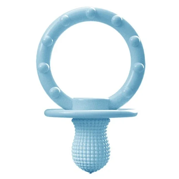 Oioi Gumy Silicone Teether 3 months+ Mineral Blue