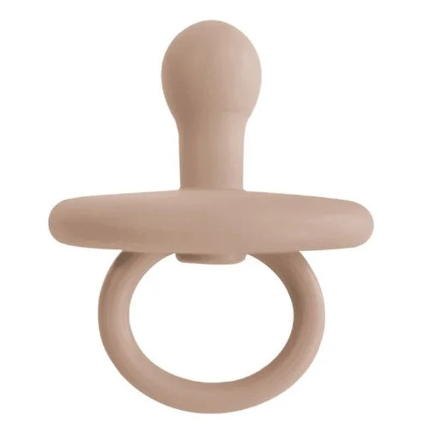 Oioi Orthodontic Silicone Pacifier 0 months+ Bubble Beige