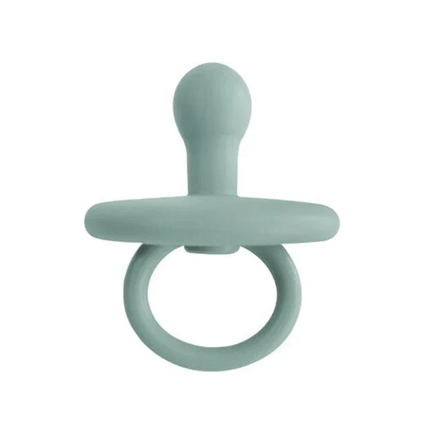 Oioi Orthodontic Silicone Pacifier 0 months+ River Green