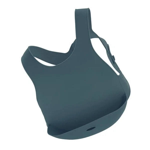 Oioi Silicone Baby Bib 6 m+ Deep Blue